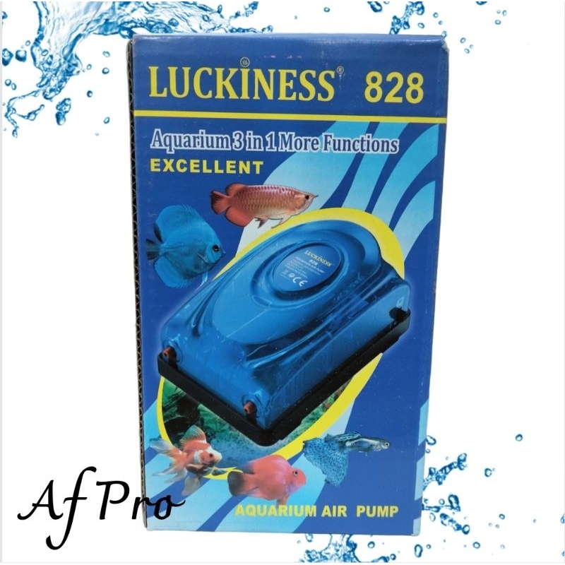 LUCKINESS 828 Airpump Aerator Udara 2 Lubang Output