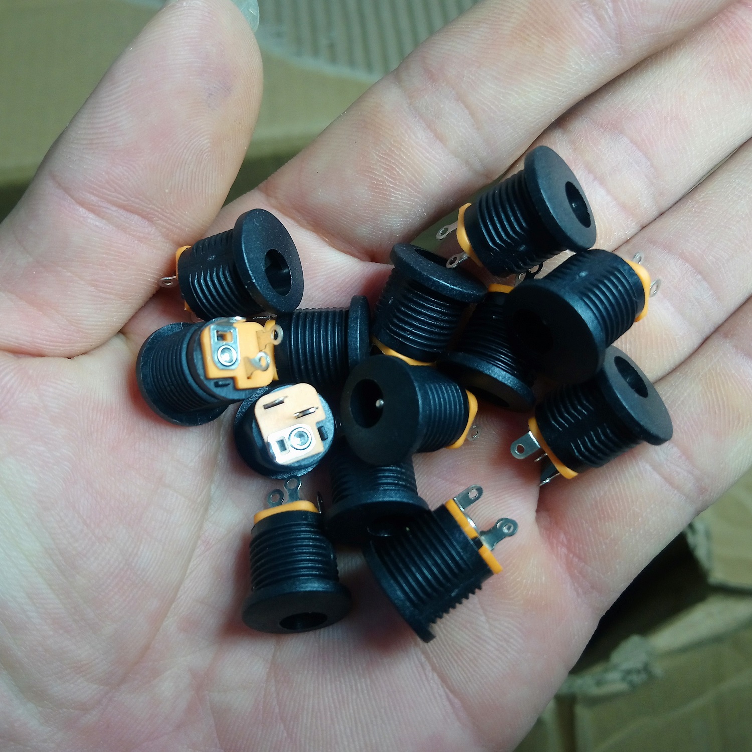 Bộ 10 Jack nguồn DC 5.5x2.1mm