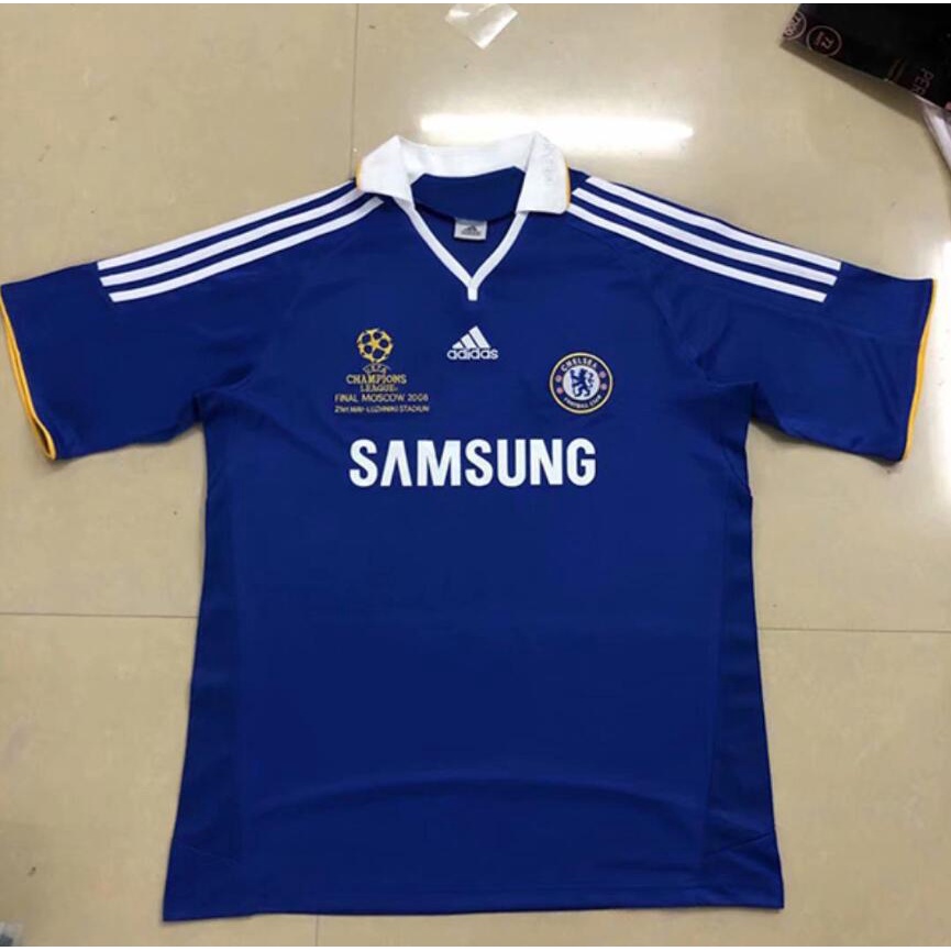 *Áo Bóng Đá Chelsea Phong Cách retro Cá Tính