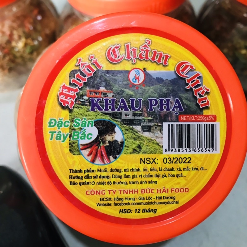 Muối Chẩm Chéo Đặc Sản Tây Bắc 250g
