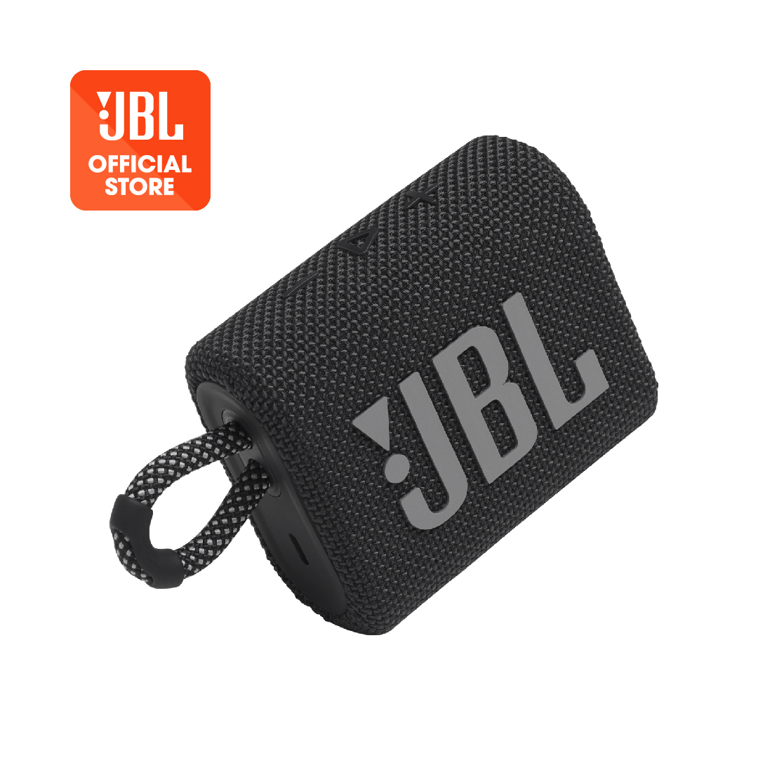 Loa Bluetooth JBL GO 3 | Kháng nước IP67 | Thời lượng pin 5h | USB Type C - Hàng Chính Hãng