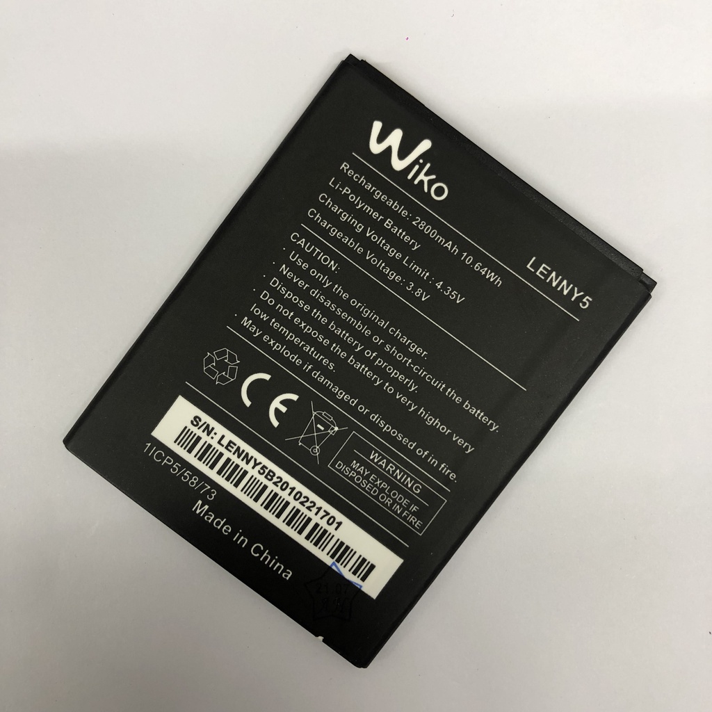 [Hàng chuẩn] Pin Wiko Lenny 5 bảo hành đổi mới