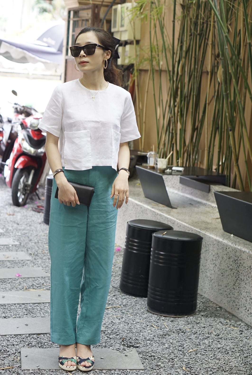 Quần linen ống nhỏ - GWEN MaxMessi