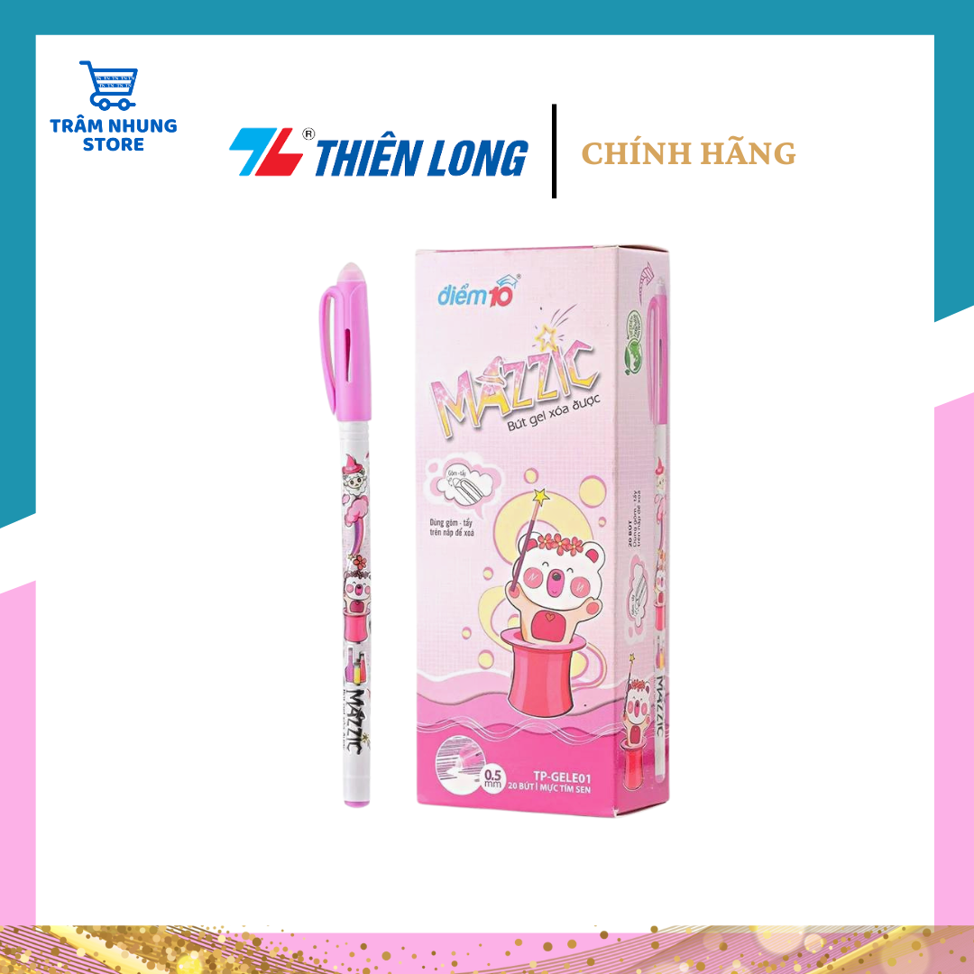 Combo 5 cây Bút Gel Điểm 10 TP-GEL01