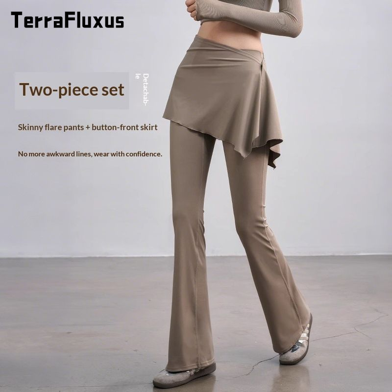 TerraFluxus   Trang Phục Tập Thể Dục Thể Thao Chạy Bộ Pilates Có Rèm Chống Xì Hơi Mẫu Mới Xuân Thu Hè Cho Nữ
