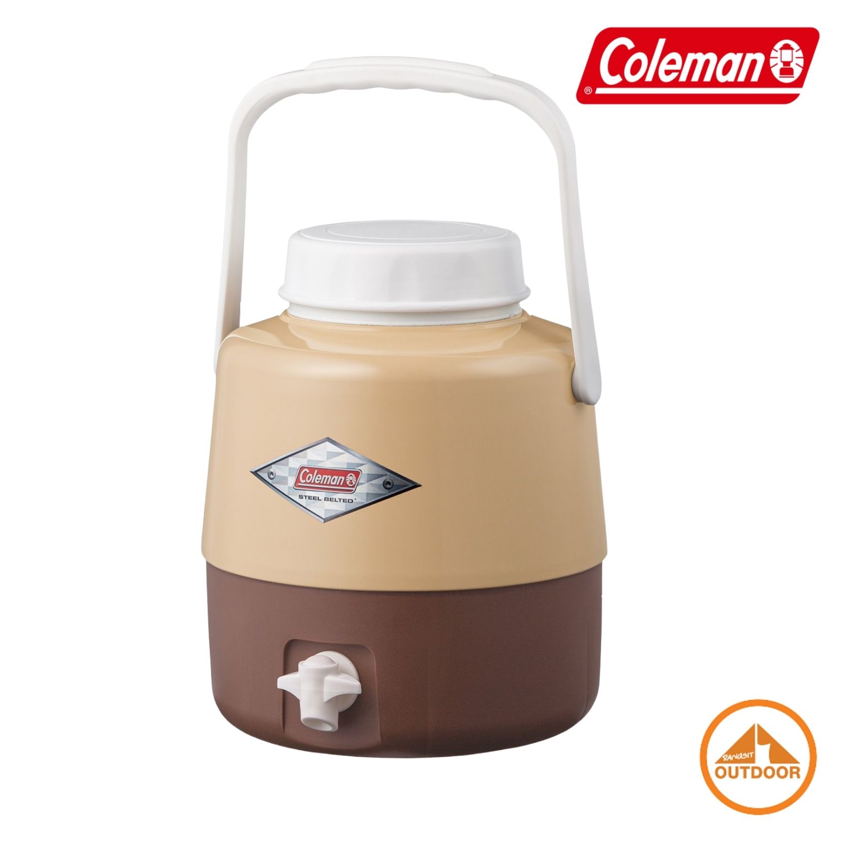 Coleman Steel Belted JUG 1.3Gallon Butternut Lazada.co.th