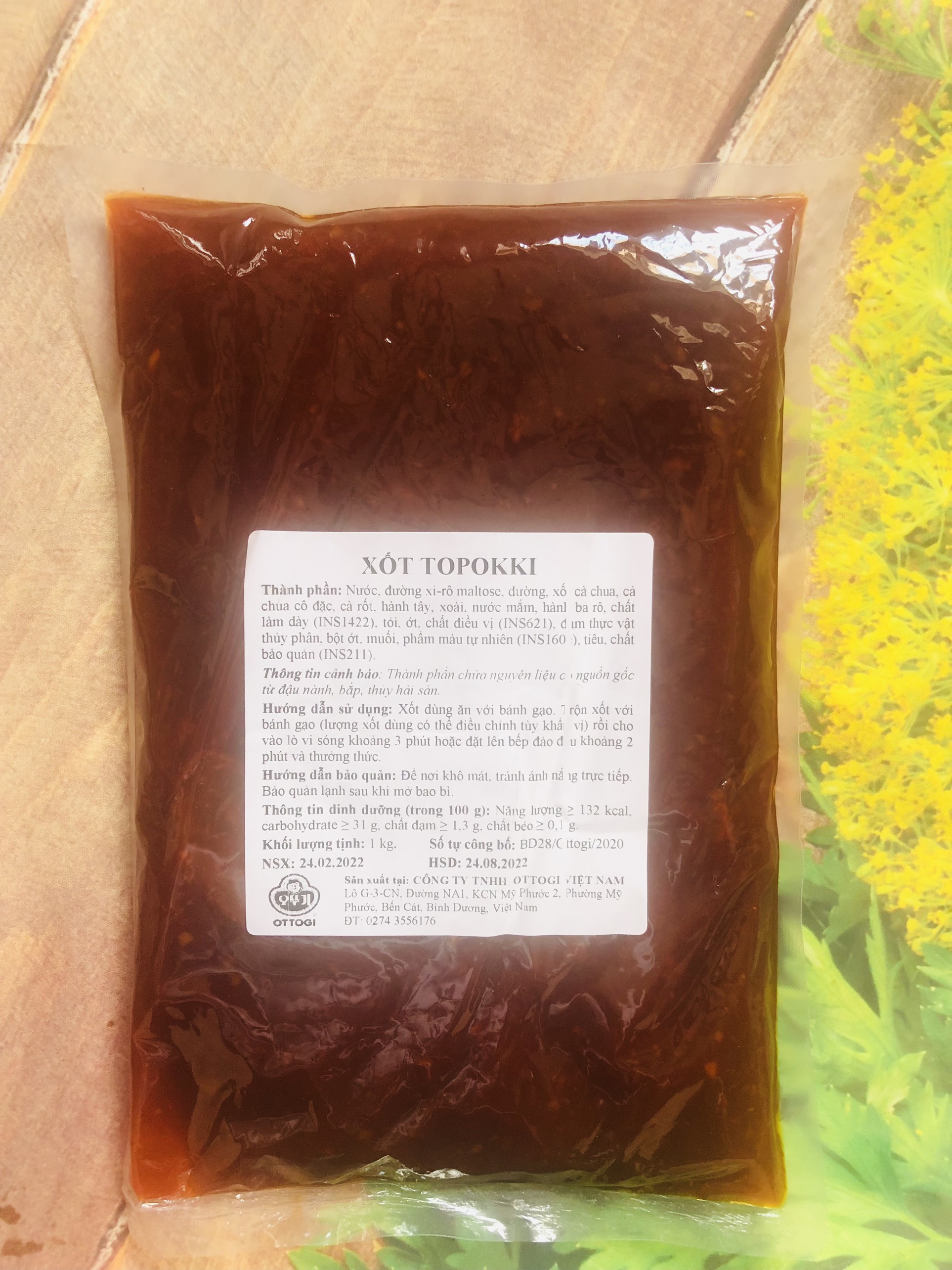 100G XỐT TOPOKKI OTTOGI VỊ CAY NGỌT