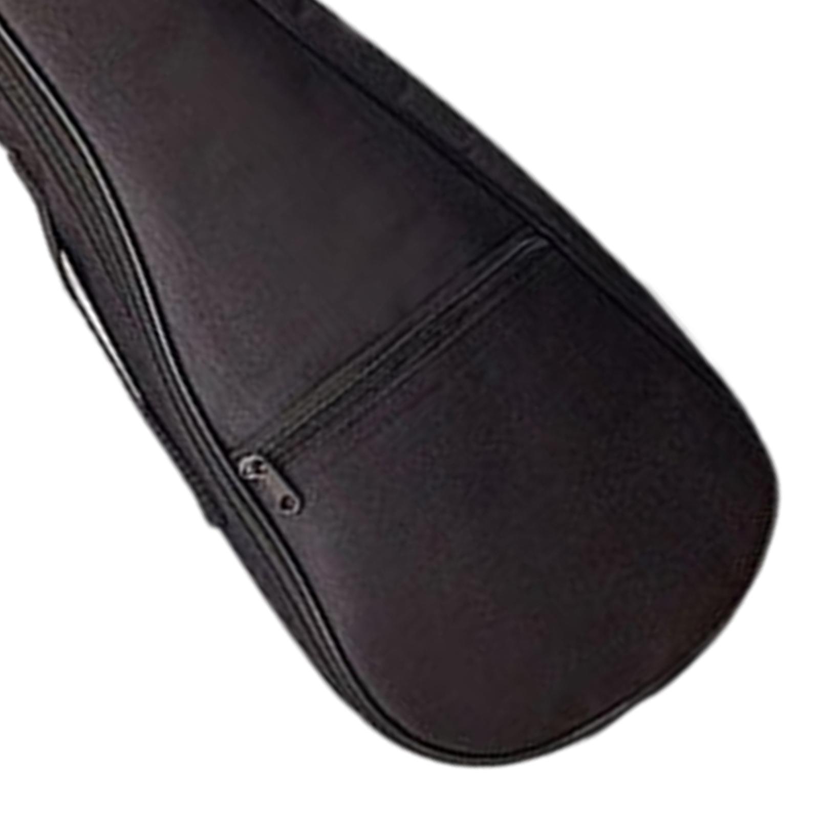CCCOOL Oxford Ukulele Bass Case with Pockets Adjustable Shoulder Straps Soft