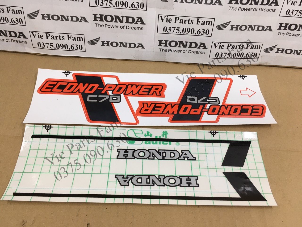 Bộ tem xe máy Honda DD 70