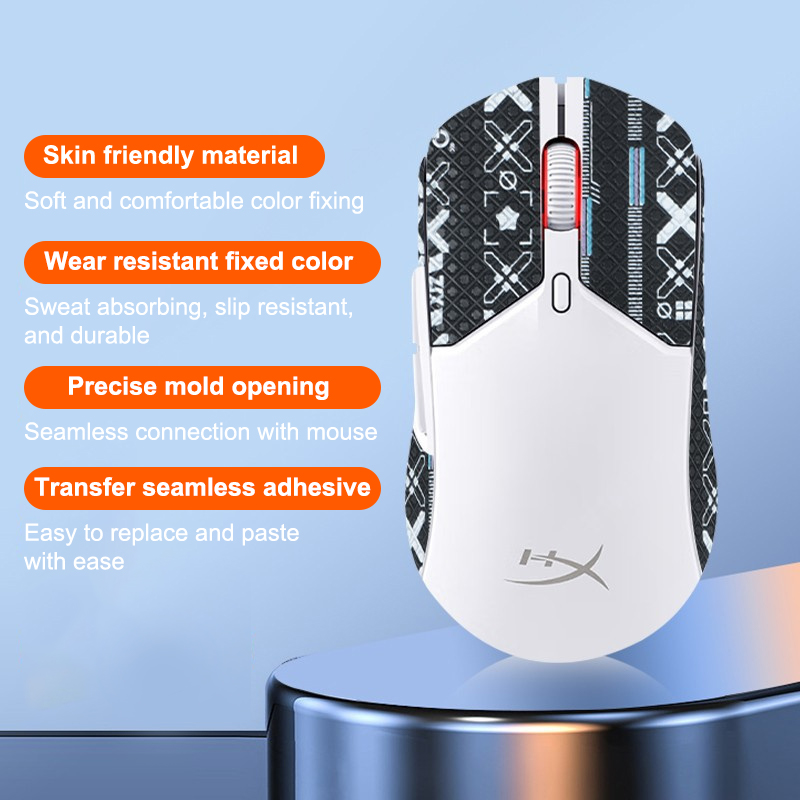 Anti-Slip Gaming Mouse Sticker For HyperX Pulsefire Haste 2 Wired ...
