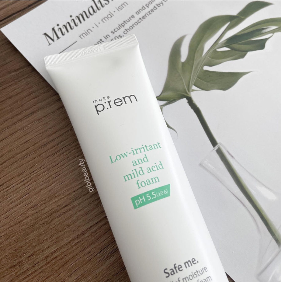Sữa rữa mặt MAKE PREM Low-irritant And Mild Acid Foam