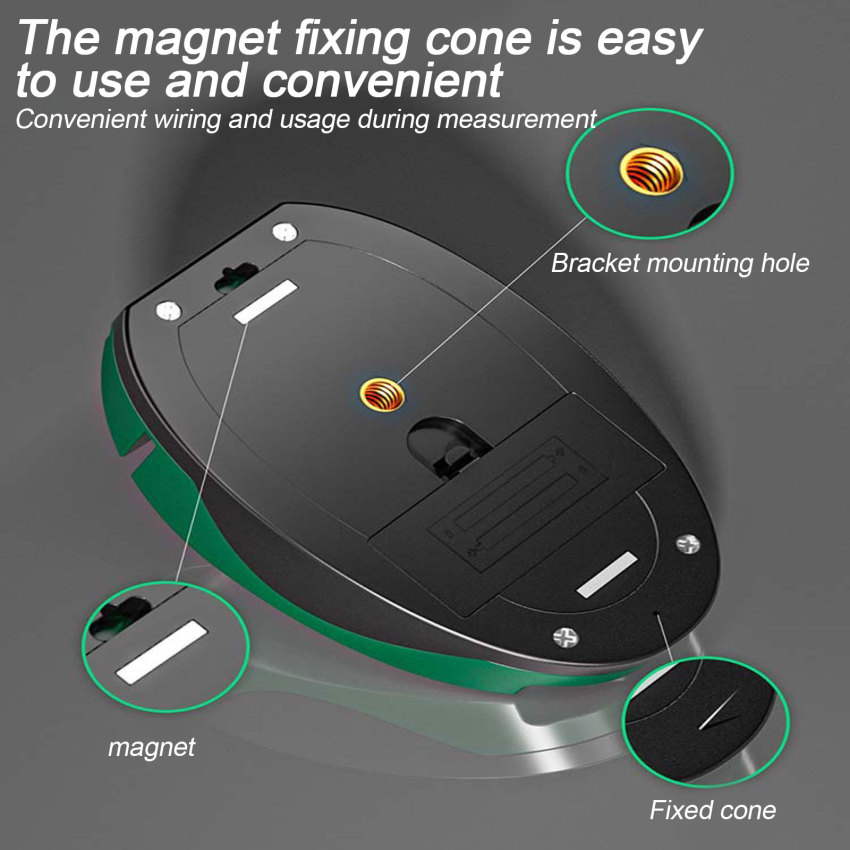 High Precision Infrared Right Angle Bubble Level Mini Professional Durable Quality 20M Long Distance Leveling Right Angle Tool