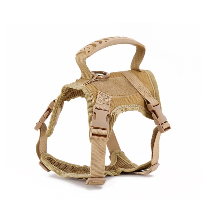 Tactical Cat Harness Small Dog Collar Adjustable 600D Nylon Pet Traction Kitten Escape Proof Cat Vest Pet Cat Harness Belt