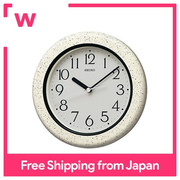 Seiko clock wall clock analog life waterproof reinforced moisture proof