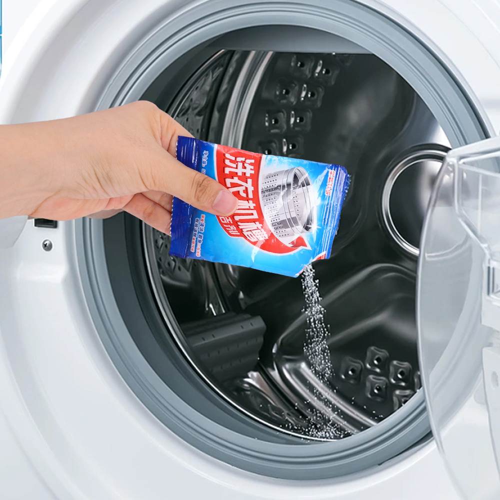 5pcs Household Washing Machine Cleaner Washing Machine Drum Mildew Remover Surfactant
