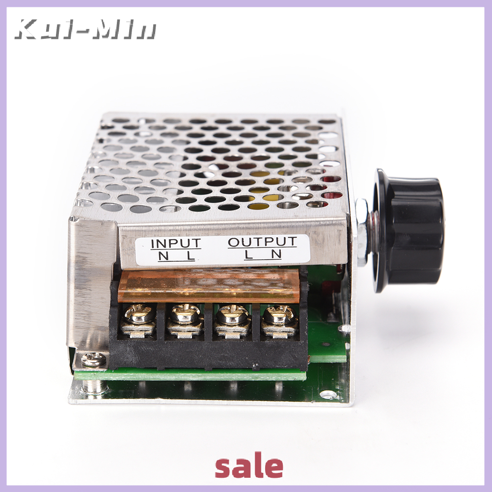 Kui-min 4000w 220v ac scr motor speed light controller module voltage regulator dimmer hot sale