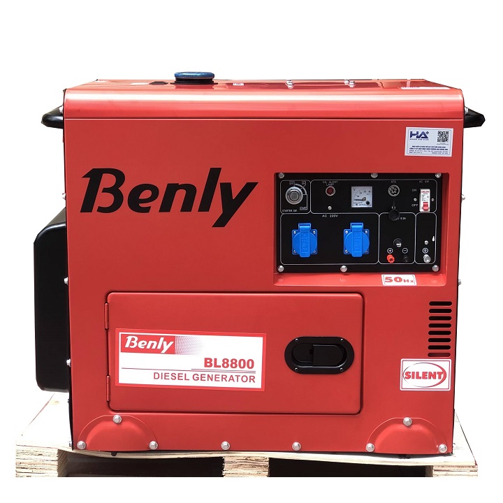 Máy phát điện chạy dầu 7kw benly bl8800