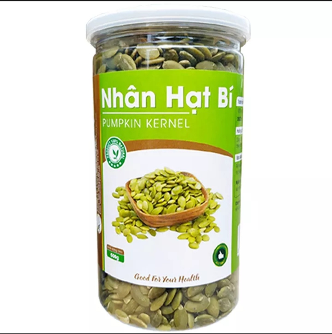 Nhân Hạt Bí Xanh Thơm Ngon Chất Lượng - 500g