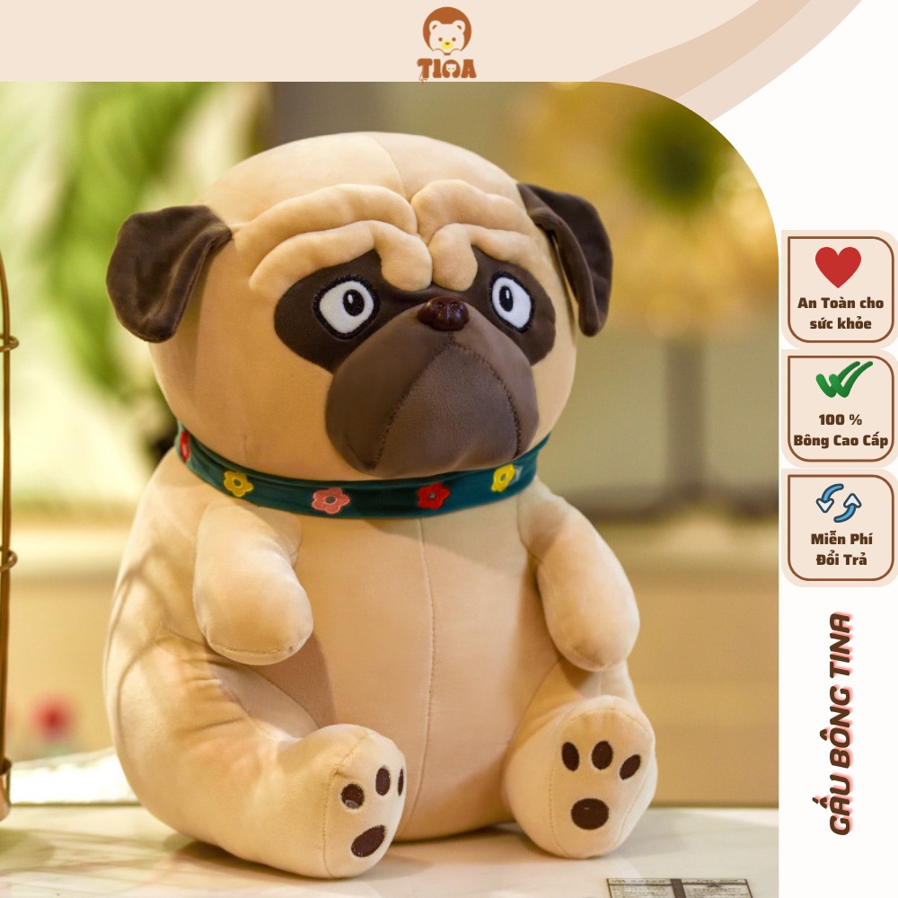 Gấu bông chó mặt xệ Chó Pug