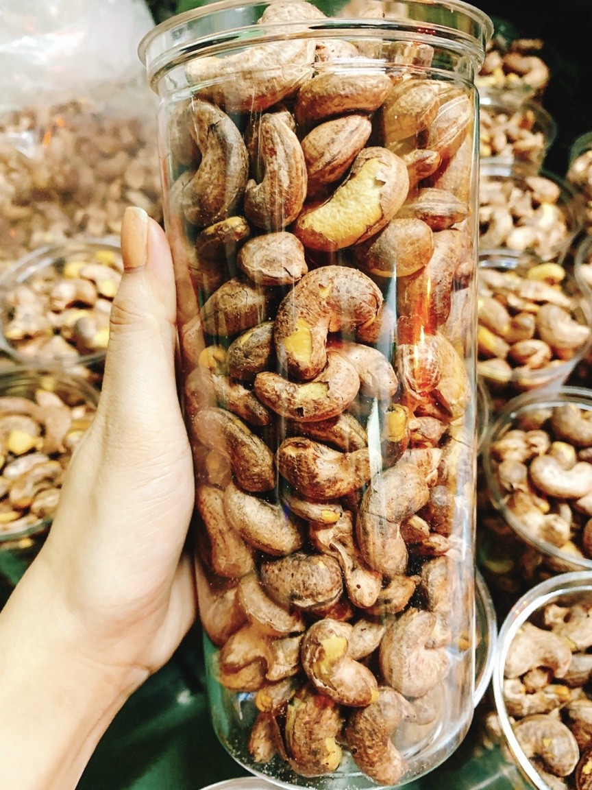 Điều Rang Muối Hủ 500G - Ăn Vặt GàBeo