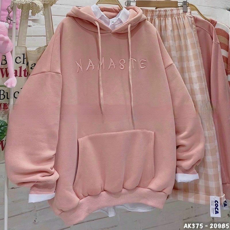 ÁO HOODIE NỈ TRƠN ZIP BASIC NAM NỮ SL003