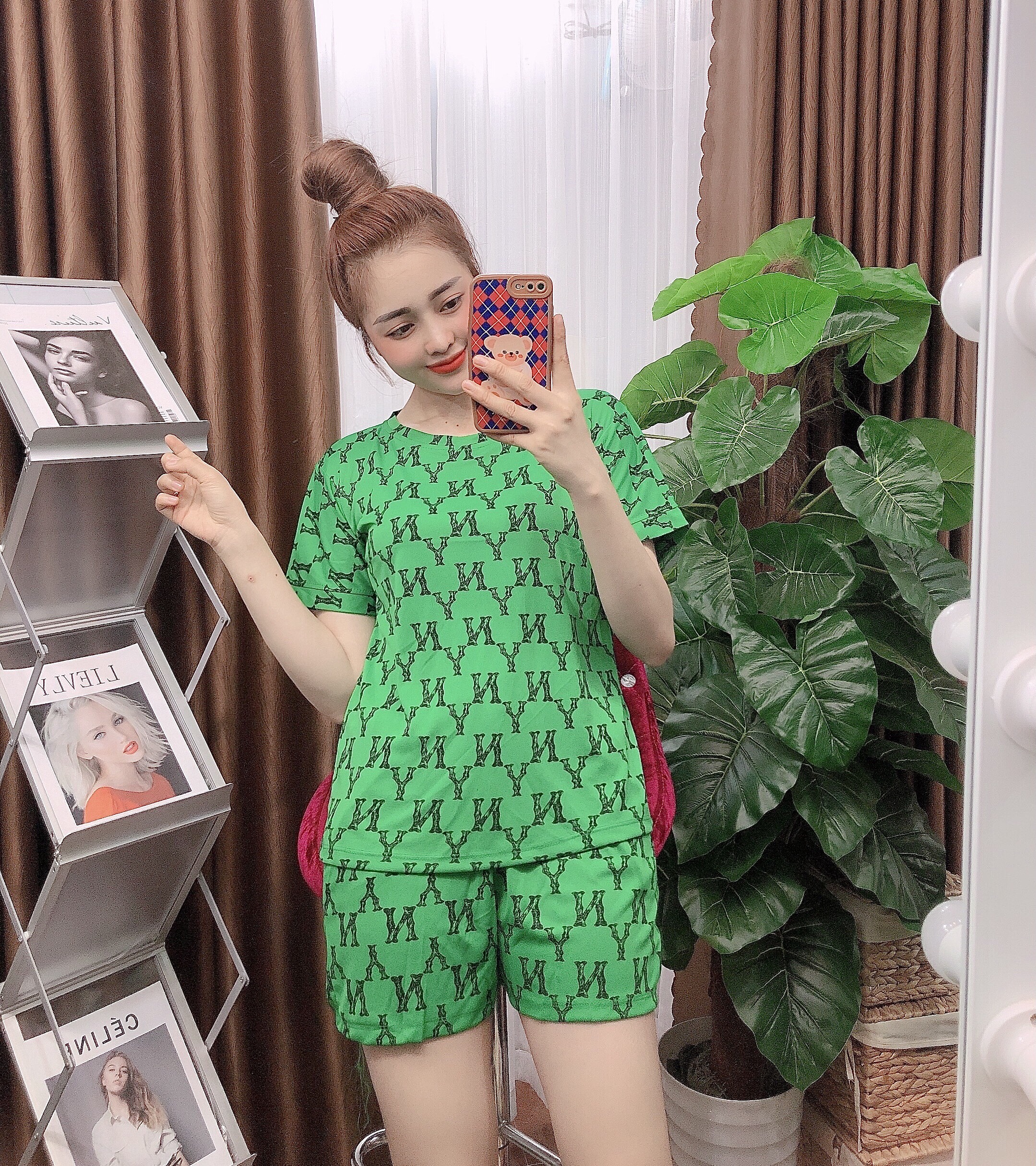 Đồ bộ đùi ngủ mặc nhà