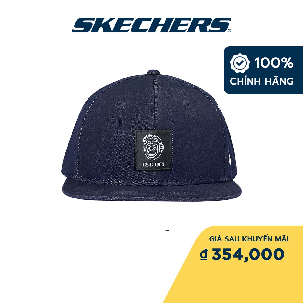 Skechers unisex nón lưỡi trai, mũ bóng chày thường ngày laughing animal - l223u023-02mz