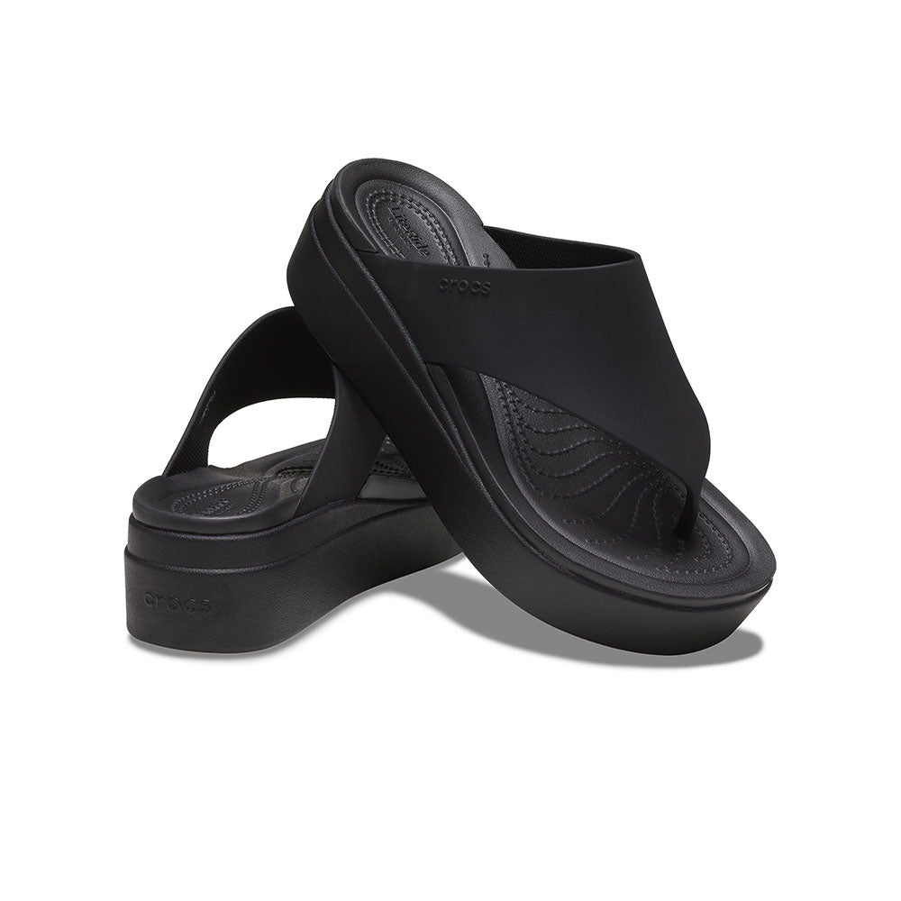 Dép xỏ ngón đế xuồng Nữ Crocs Brooklyn - 208727-001
