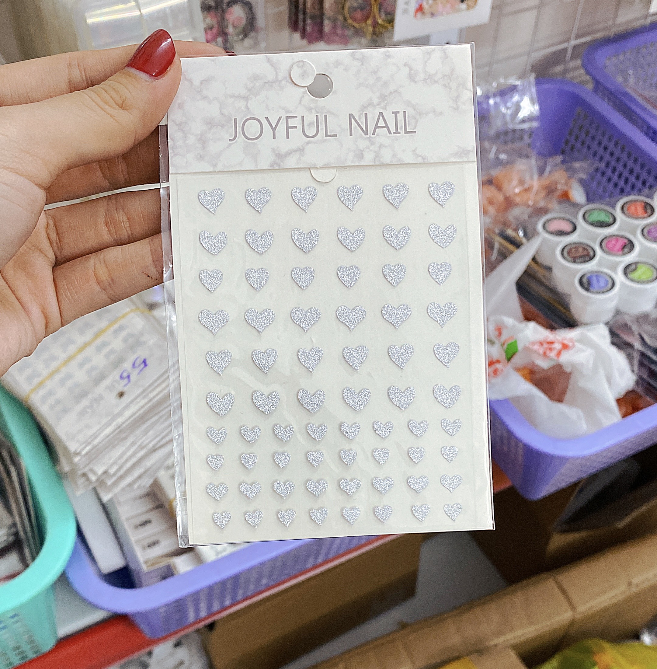 Sticker dán móng tay nhiều mẫu Hot - Nail 937