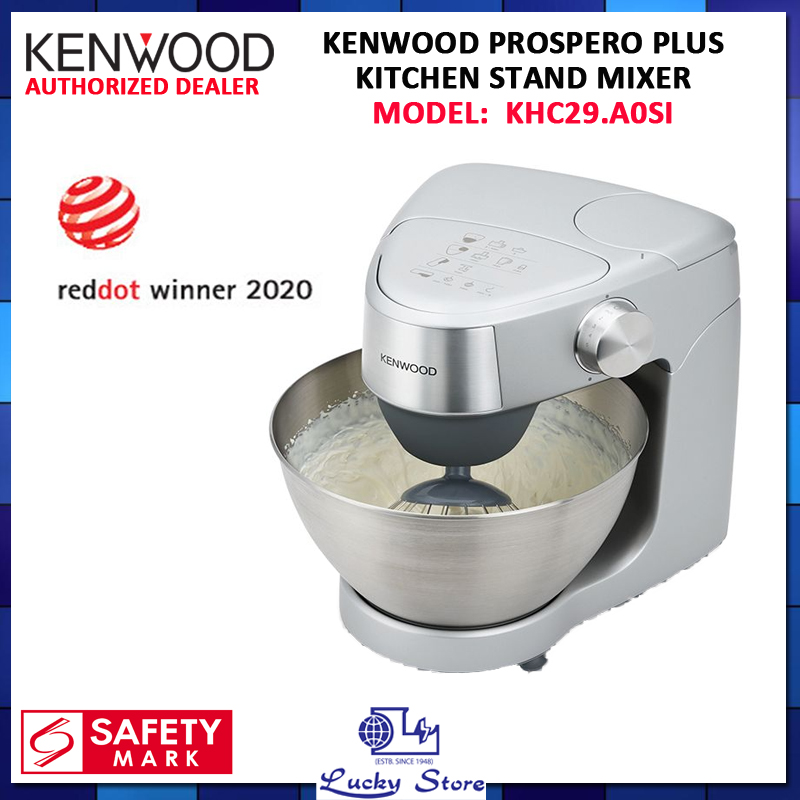 (Bulky) KENWOOD KHC29.A0SI PROSPERO PLUS KITCHEN STAND MIXER MACHINE, 3 BOWL TOOLS, 1000W