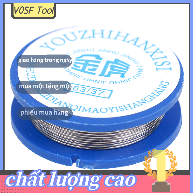 V0SF Lõi nhựa thông chì thiếc hàn dây sắt Hàn 0.8mm