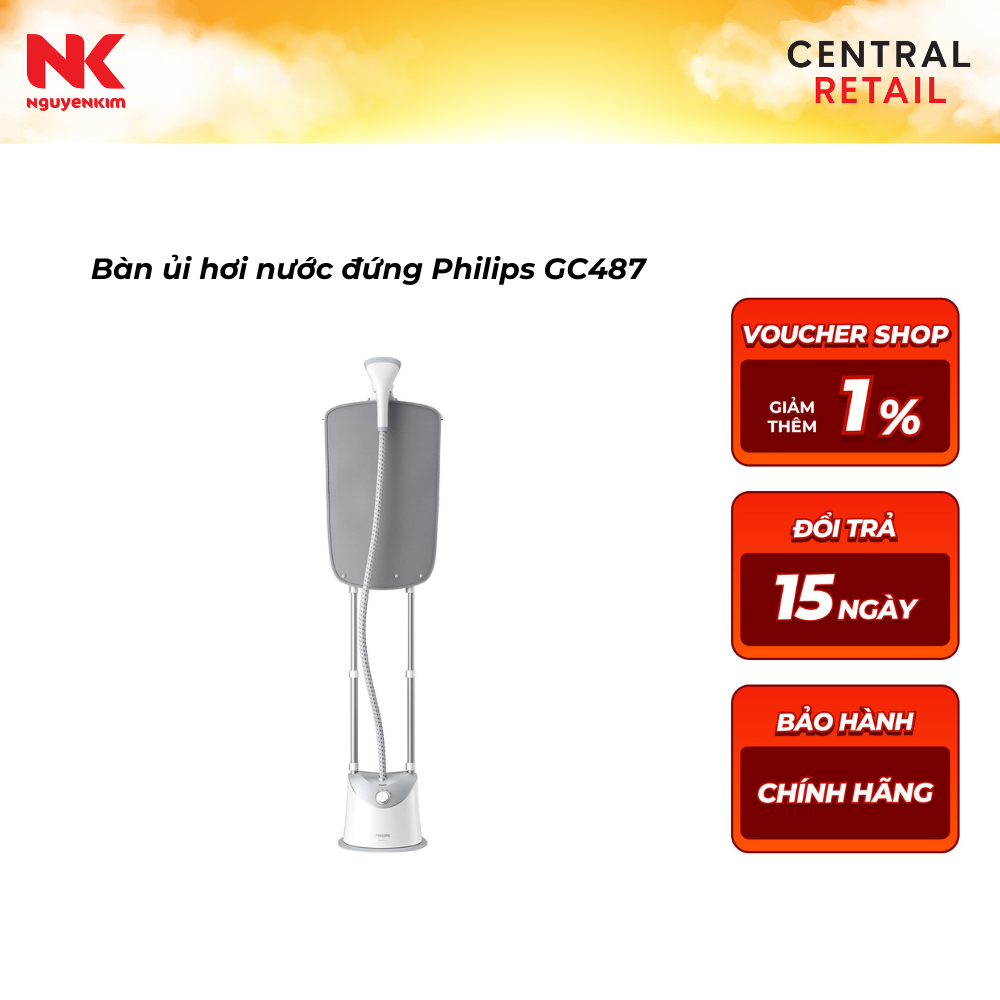Bàn ủi hơi nước Philips GC487