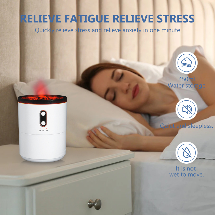 LINTRO - Waterless Portable Essential Oil Diffuser, Rechargeable USB Type-C, Aromatherapy 100% Pure Essential Oil Nebulising Diffuser For Car, Office, Bedroom,Spa