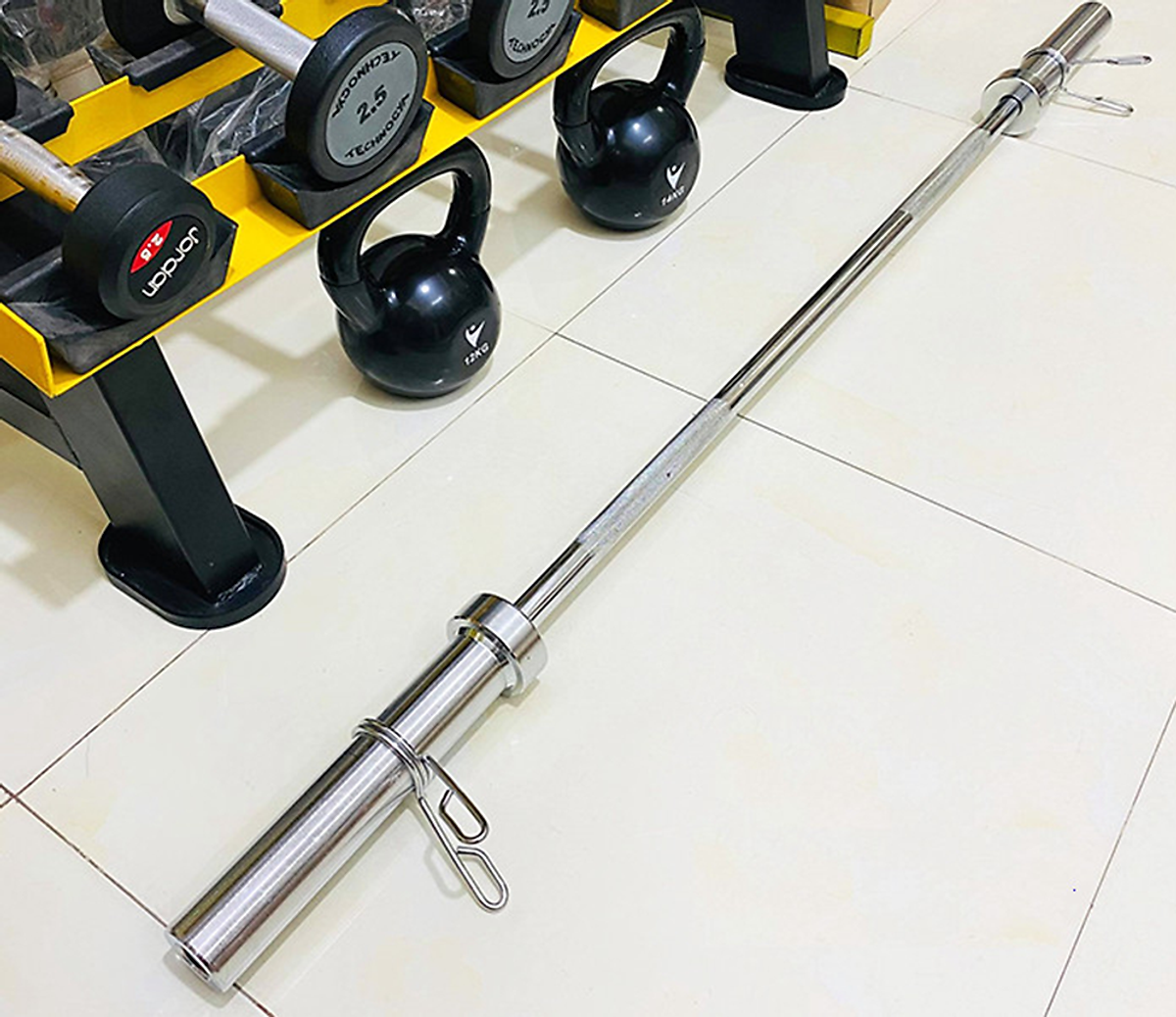 Đòn tạ 2m2 phi 50 nhập khẩu