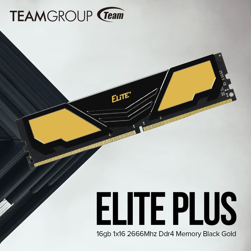Black Gold Team Elite Plus Ddr4 2666 EasyPC Team Elite Plus 4gb
