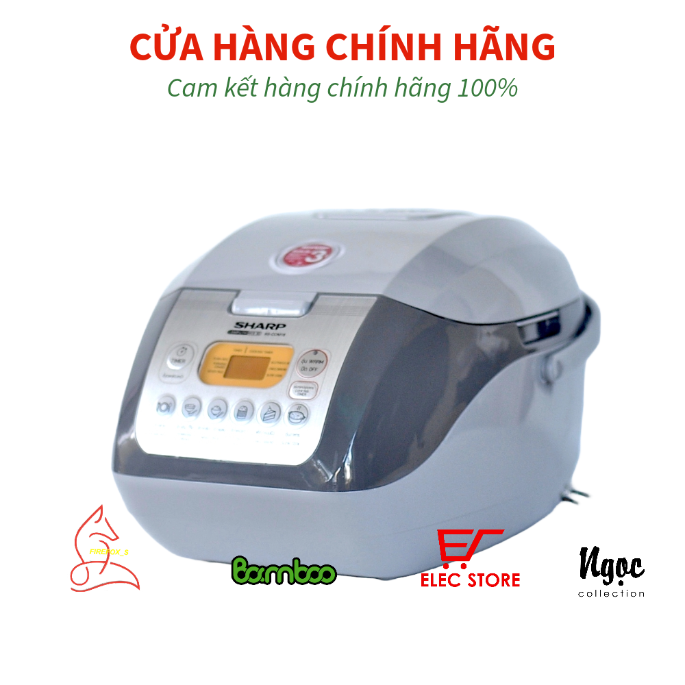 Nồi Cơm Điện Tử SHARP 1.8L Model KS-COM18