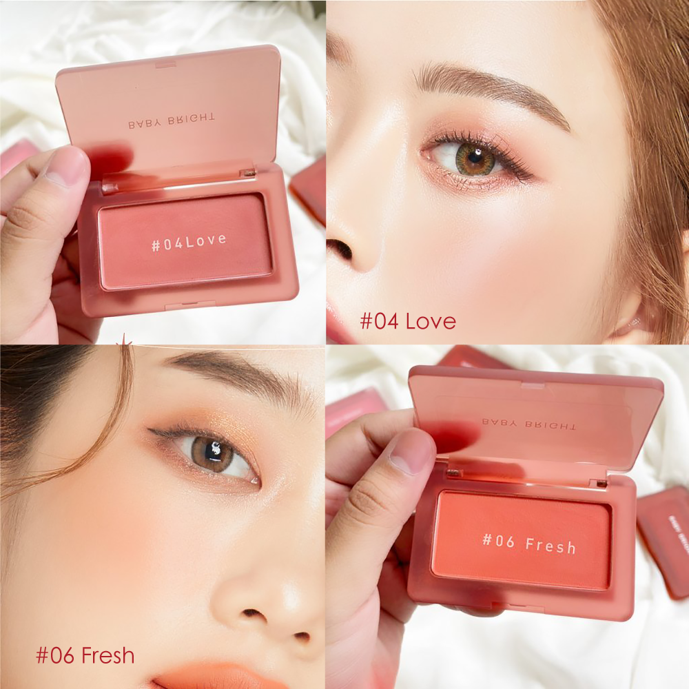 Phấn má hồng Baby Bright Mood Matte Blusher 4.5g