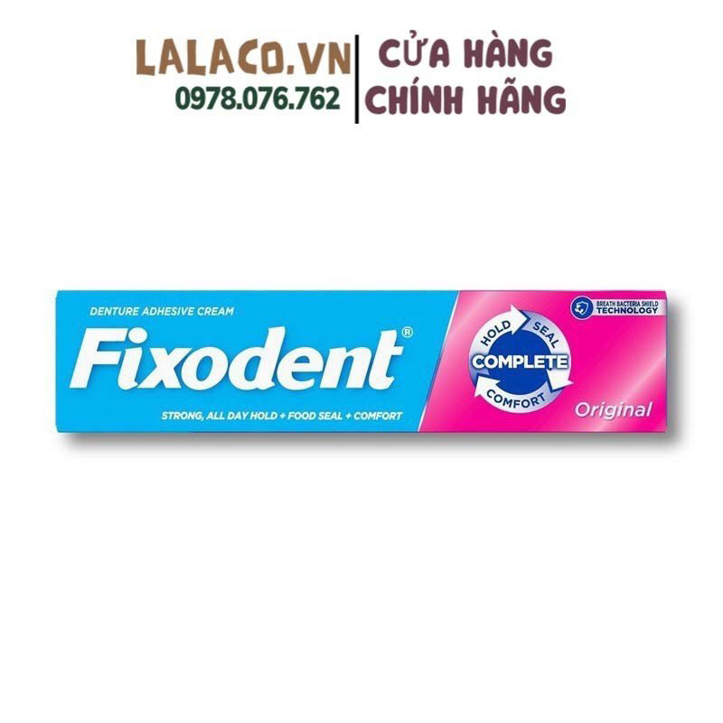 Keo dán hàm răng giả Fixodent Mỹ