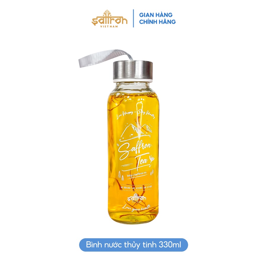 Bình đựng nước thủy tinh 300ml SAFFRON VIỆT NAM