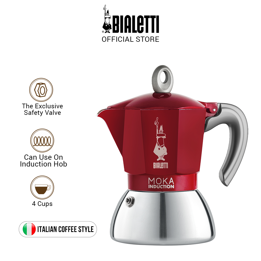New Bialetti Moka Induction Coffee Pot 