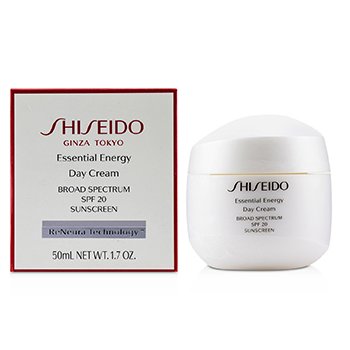 shiseido essential energy moisturizing cream spf 20