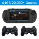 SF3000 Portable Handheld Game Console 4.5 Inch IPS Screen Retro Video -Option -2P-Option -2P. 