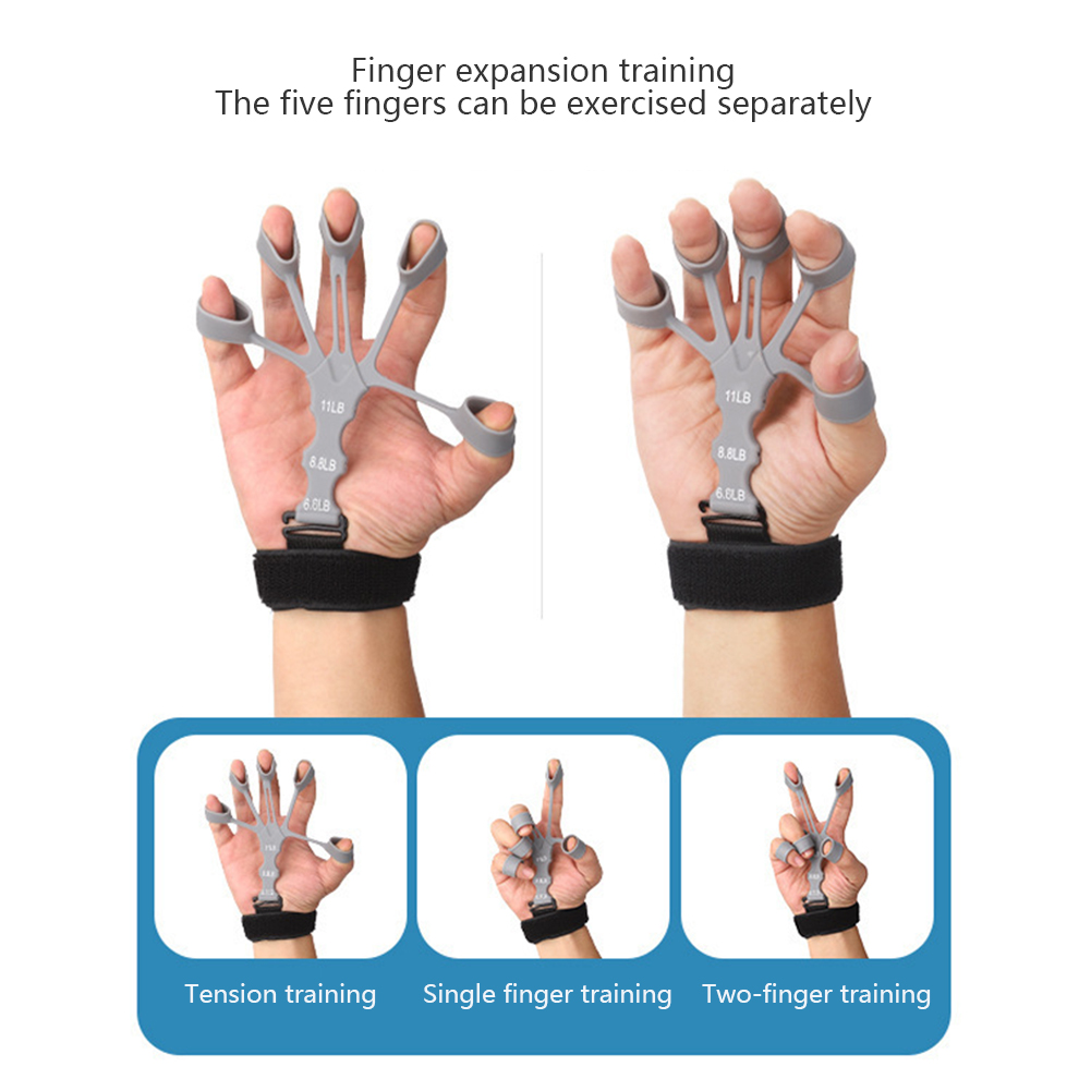 【Hot New Release】 FG Finger Trainer 5 Finger Wrist Stretcher Finger Strength Recovery Flexion and Extension Vein Trainer.