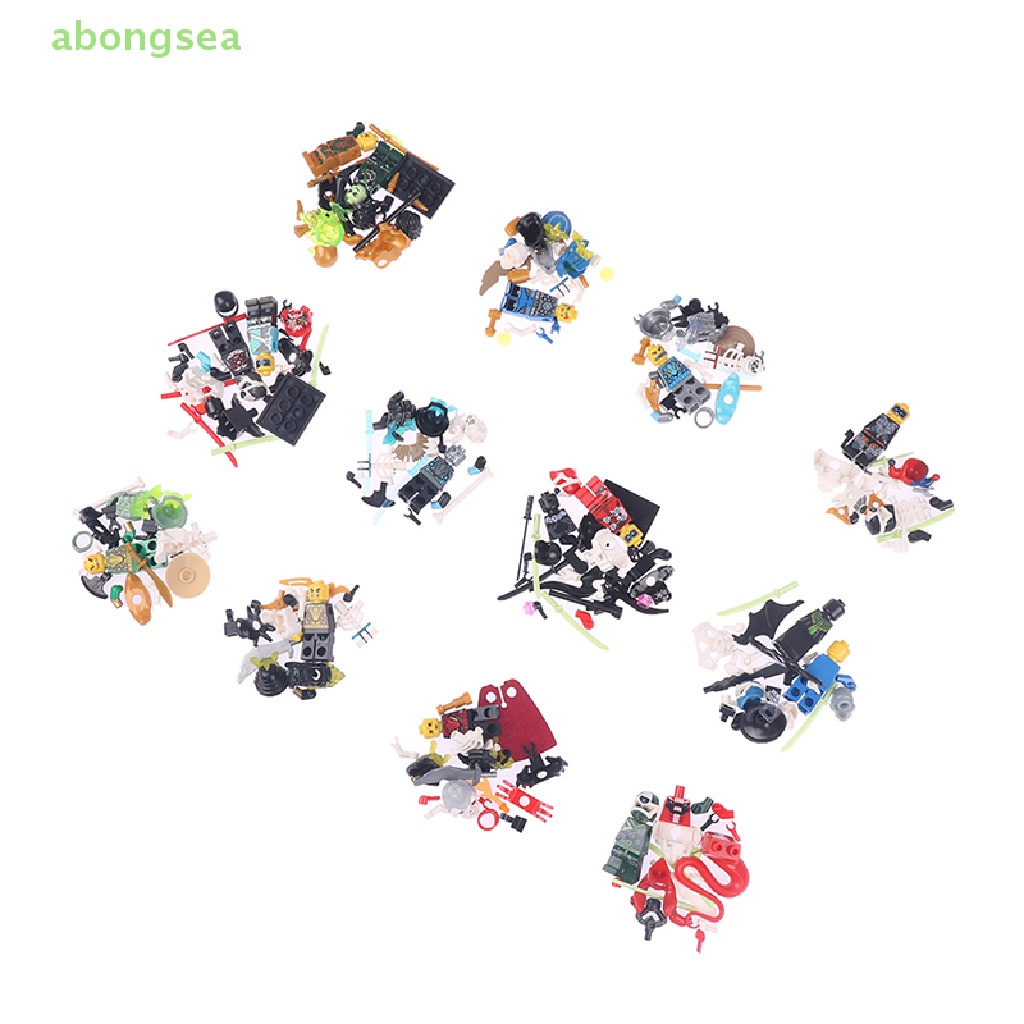 Bộ 24 đồ chơi lắp ráp mô hình nhân vật Ninjago mini