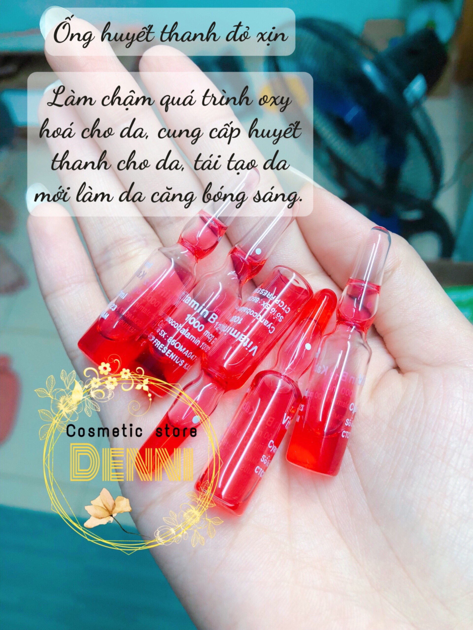 Lẻ ống nước đỏ kích trắng cực mạnh pha kem