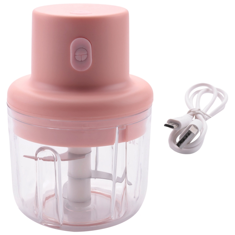 Mini Electric Garlic Food Meat Chopper Fruit Ginger Vegetable Cutter Mashing Baby Food Supplement Machine Blender Masher