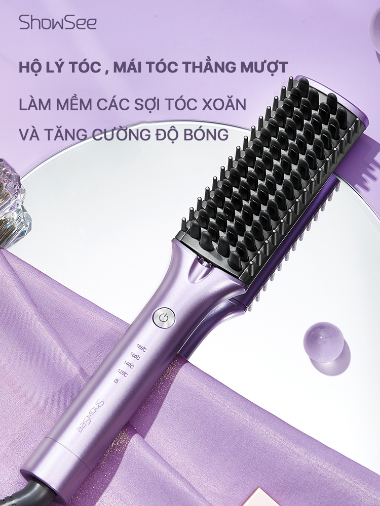 Lược Điện Chải Tóc Xiaomi Showsee E1-V Tạo Kiểu