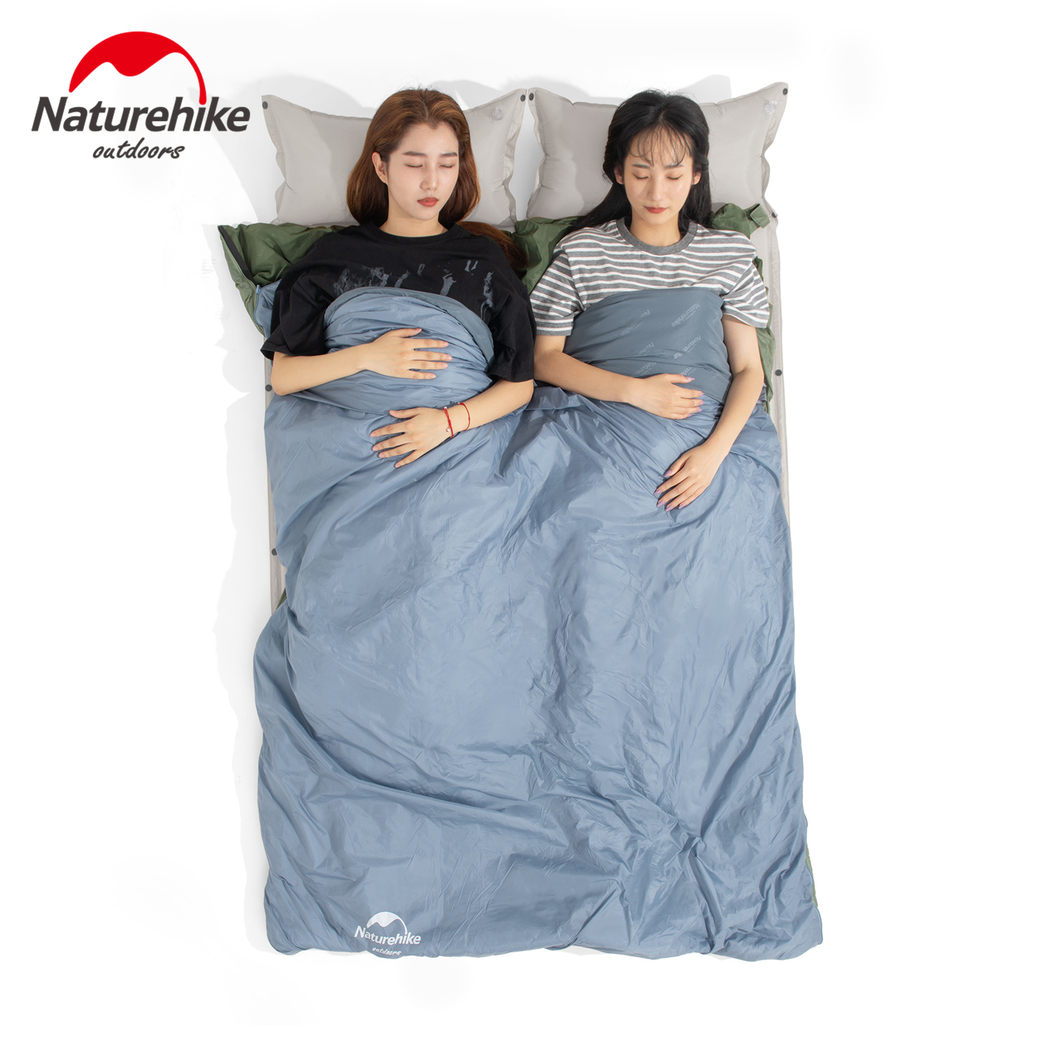 Naturehike Schlafsack Für Camping – Bis 3°C, Baumwolle, 190x75 Cm, Mit Kapuze – Für 1 Person, Leicht, Kompakt