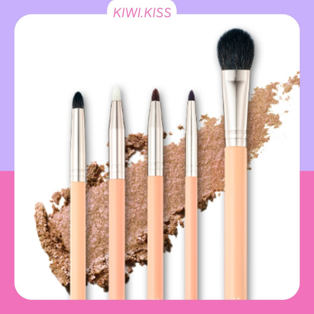 KIWI.KISS l THE TOOL LAB Happy Rim Eye Blending Kit แปรง 5 ชิ้น