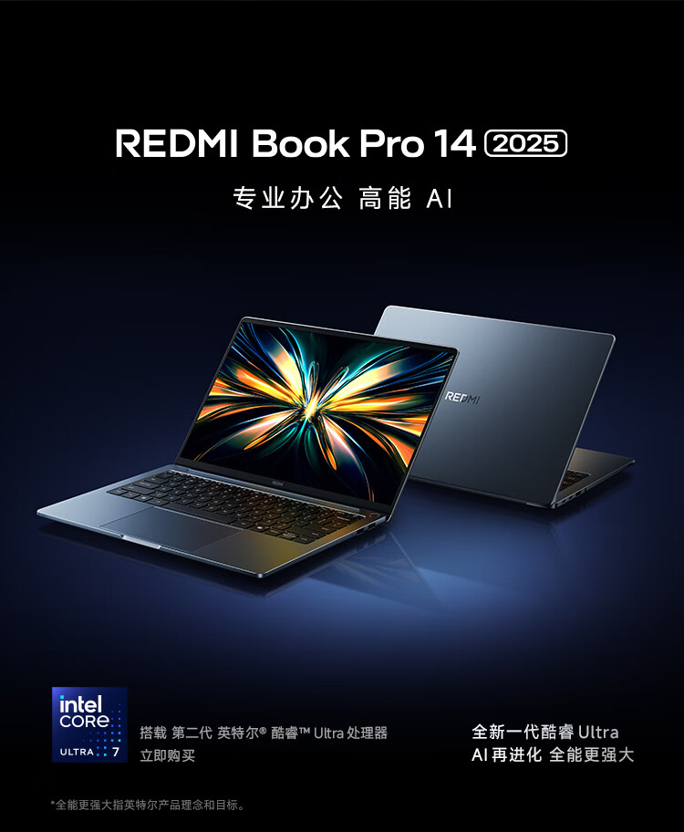 Xiaomi Redmi Book Pro 14 2025 Laptop/Intel Core Ultra 5 225H
